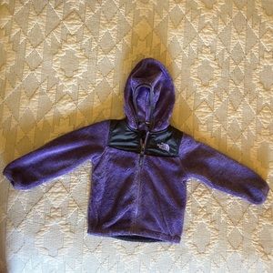 North face fleece jacket size 2T
